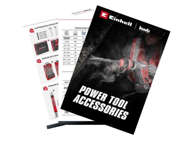 Catalogues for download | Einhell Accessories